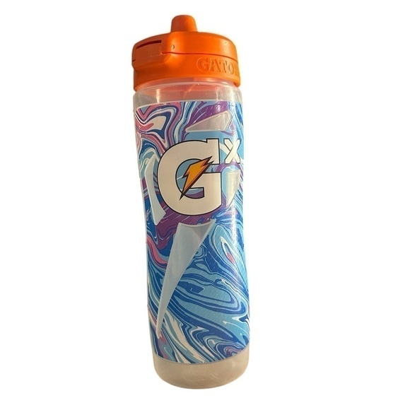 Gatorade Gx Bottle Marble Blue 30 Oz - Picture 3 of 3